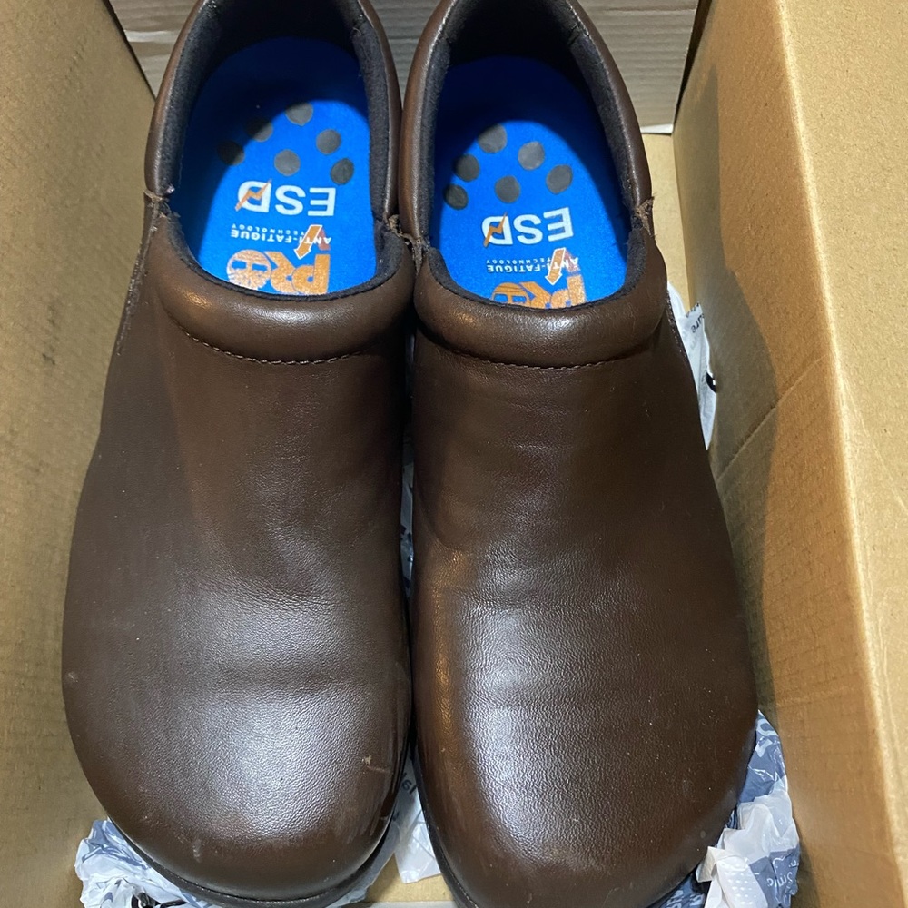 Timberland PRO W 10 steel toe work clogs